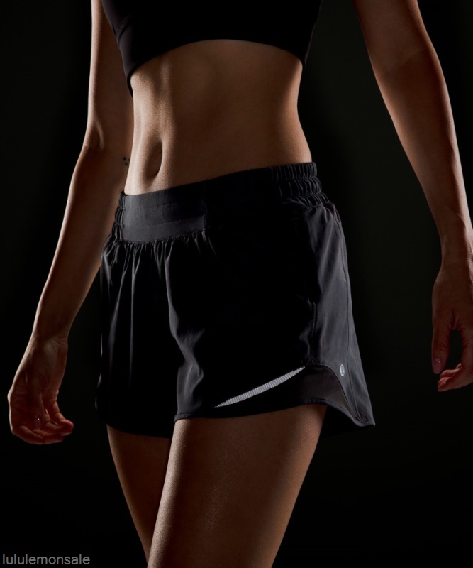 Lululemon Damen DELULU272 | Graphitgrau Hotty Hot Low-rise Gefütterte Shorts 4
